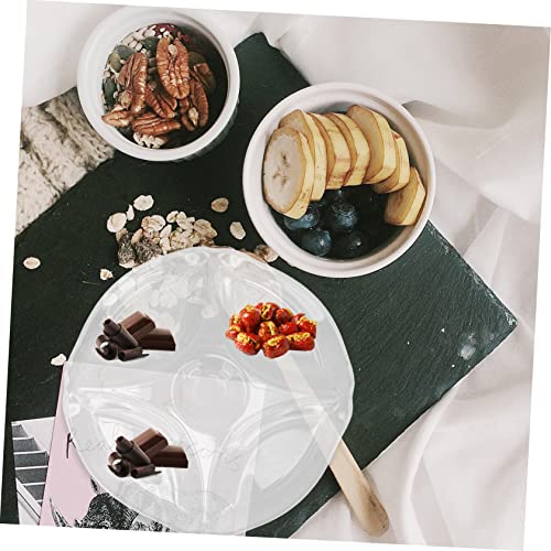 Mikinona Nordic Style Snack Plate Breakfast Candy Holder Stackable Serving Tray