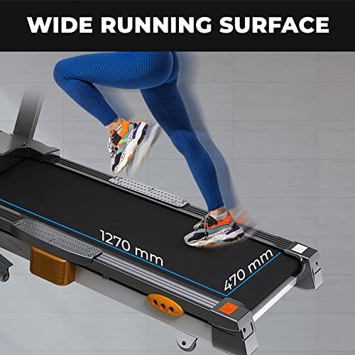 Image of Durafit91 Solid Multifunction 4 HP Peak AC Motorized Treadmill Auto Incline Max Speed 16 Km /Hr Max User Weight 120 Kg