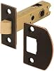 Prime-Line E 2281 Passage Door Latch, 9/32 In. and 1/4 In. Square Drive, Steel, Brass Finish (Single Pack)