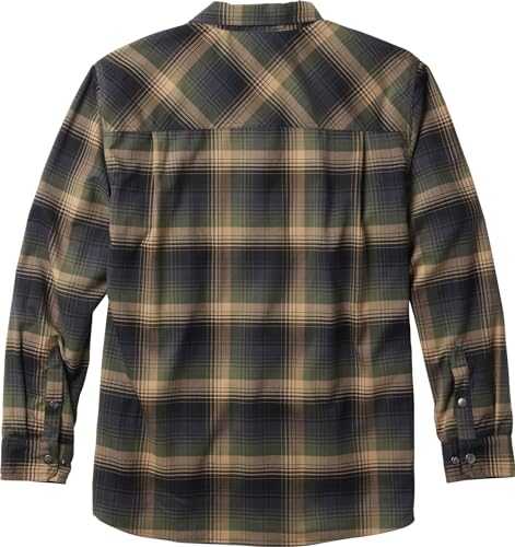 Legendary Whitetails Mens Performance Stretch Plaid Flannel Long Sleeve Snap Down Shirt Moisture Wicking Quick Dry2
