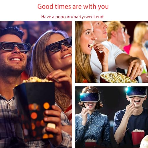 FUIBEJAE Hot Air Popcorn Machine, Mini Popcorn Maker, 1200W Home Electric Popcorn Popper with Measuring Scoop, Healthy Oil-Free for Birthday Party Home or Christmas - Image 7