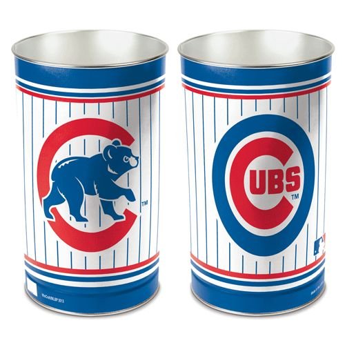 Chicago Cubs Trash Can - 15