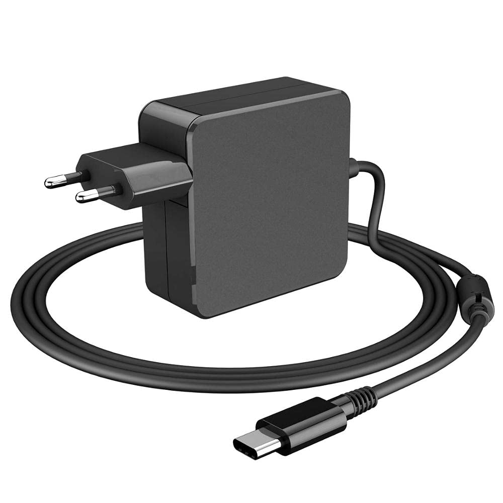 65w type-c universal laptop adapter comaptible with apple macbook, ipad, hp (pro book, spectre, zbook, elite, envy, pavilion, chromebook) dell lenovo acer asus samsung