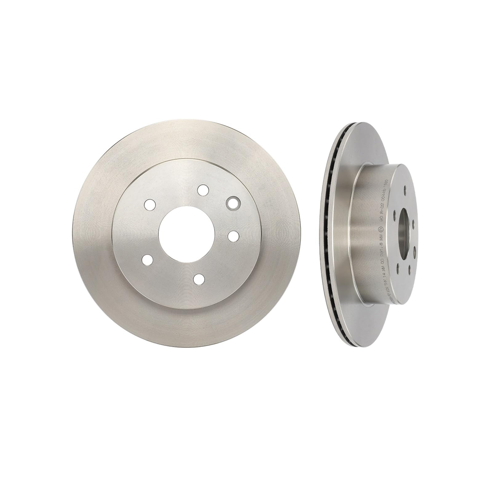 Frankberg Bremsensatz inkl. 2x Bremsscheiben + 4x Bremsbeläge Hinten Kompatibel mit Qashqai +2 I J10 NJ10 Qashqai II SUV J11 J11 X-Trail T31 Replace# 432068H700