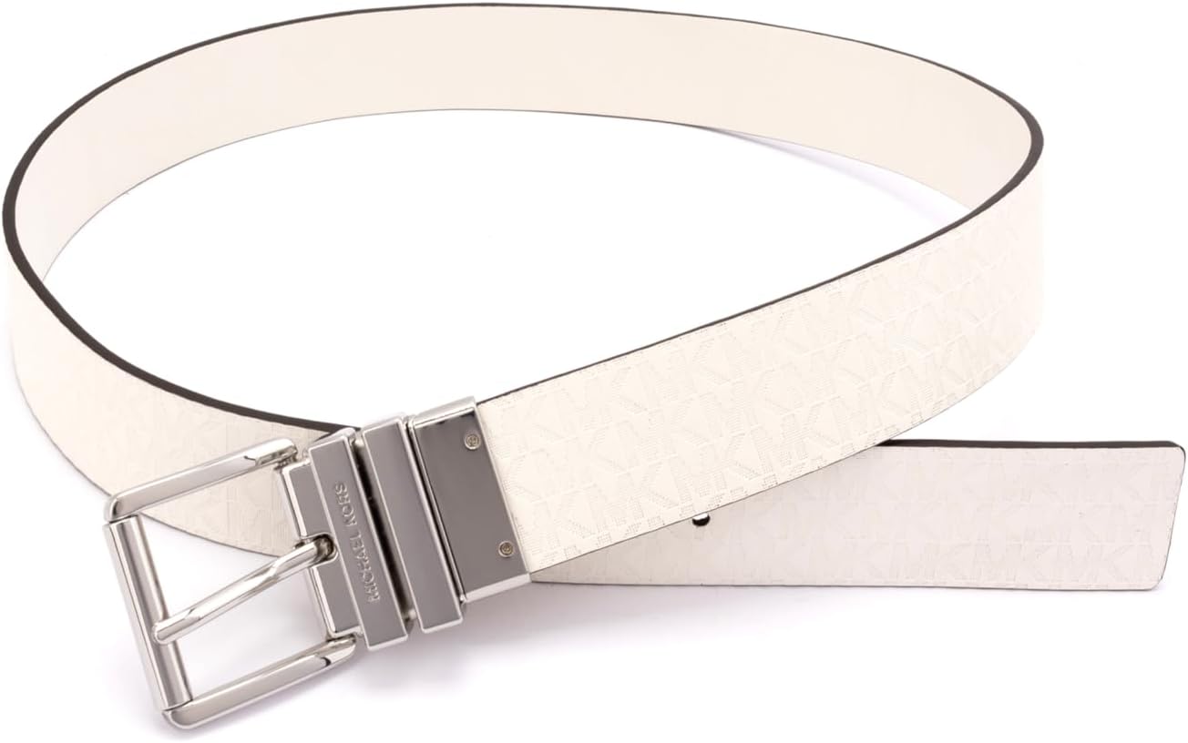 Michael Kors womens 1.5 Inch Leather Reversible Belt, Stylish Fashion Accessory for Everyday Wear - Image 4