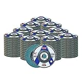 Sali 100 Pack Zirconia Flap Disc 60 Grit 4.5