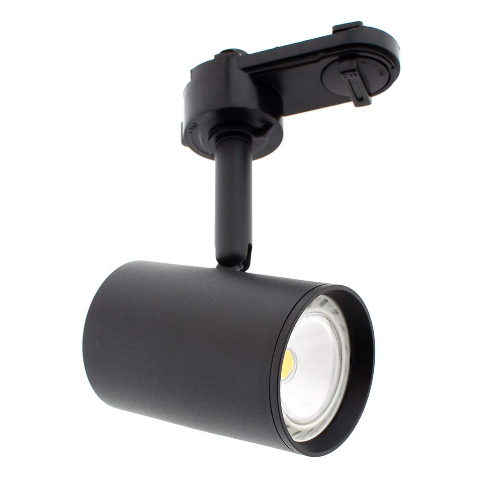 LEDBOX RAIL COOK Housing GU10, negro, monofásico