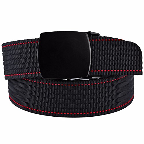 squaregarden Men's Nylon Webbing Belt Military Style Tactical Duty Belts for Men2