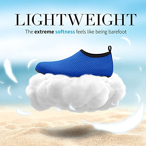 Image of Homitem Water Shoes for Women Men Aqua Socks Swim Beach Pool River Slip-On Barefoot Quick-Dry Vacation Cruise Essentials Accessories for Yoga Kayak Sports