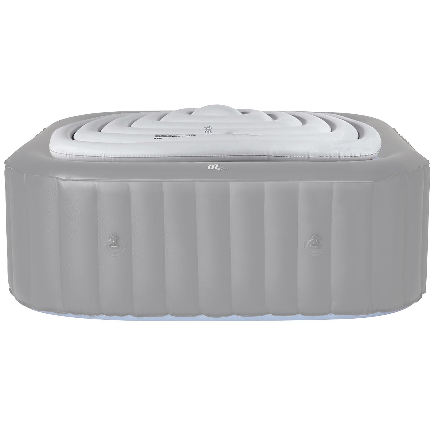 Couvercle Gonflable Isolant pour Spa Gonflable carré 4 Places Mspa