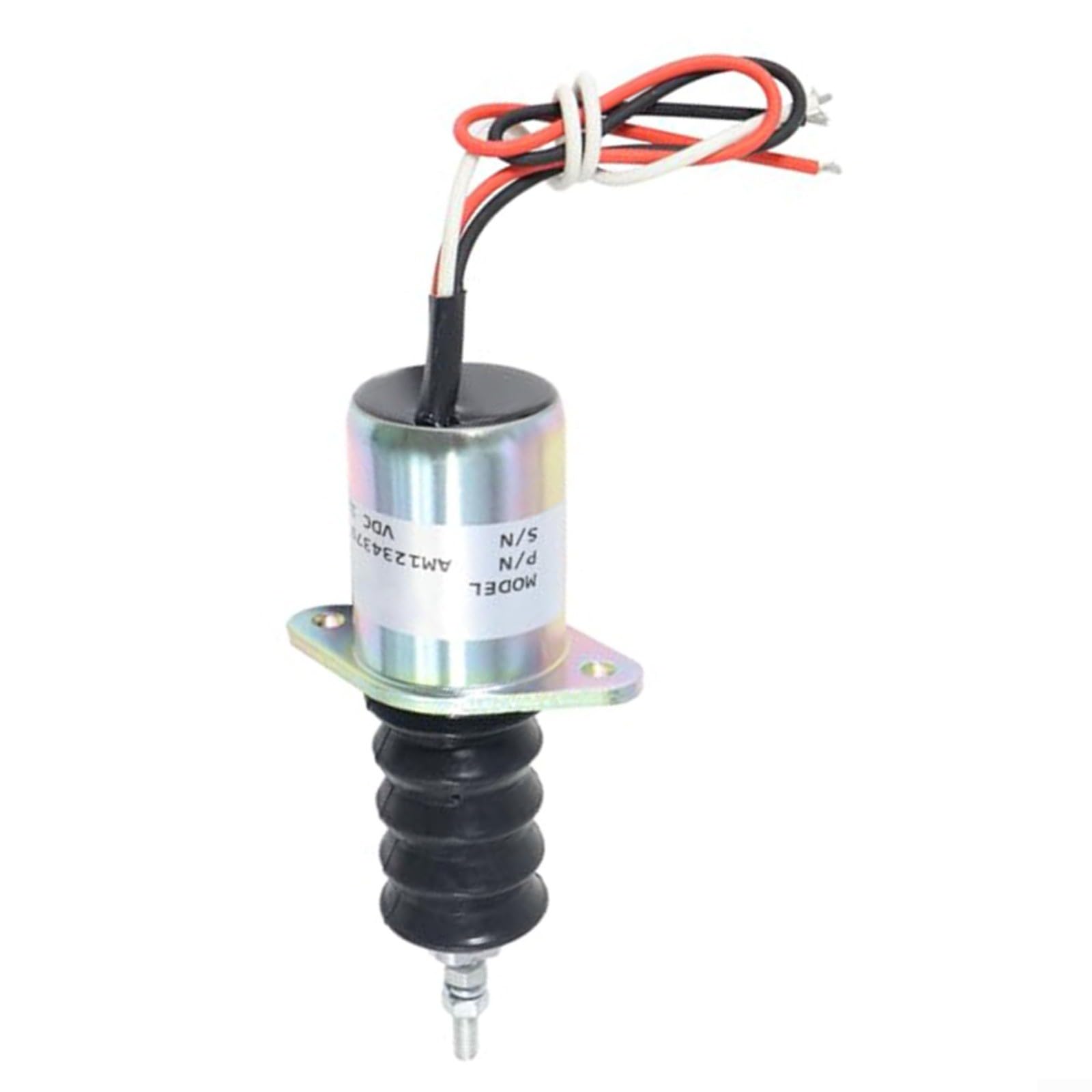 12 V zawór elektromagnetyczny gaśnica płomienia, zawór odcinający zamiennik do AM103337 AM124379 AM124377, kompatybilny z modelami traktorów 332 415 425 430 445, metal