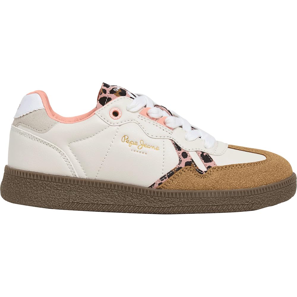 Pepe Jeans Ball Wild G Sneak, Orange (Honey Orange), 1.5 UK