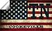 Cookeville TN Tennessee Putnam County Vintage US Flag Decal Bumper Sticker 3M Vinyl 3