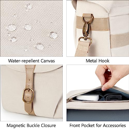 BAGSMART Canvas Crossbody