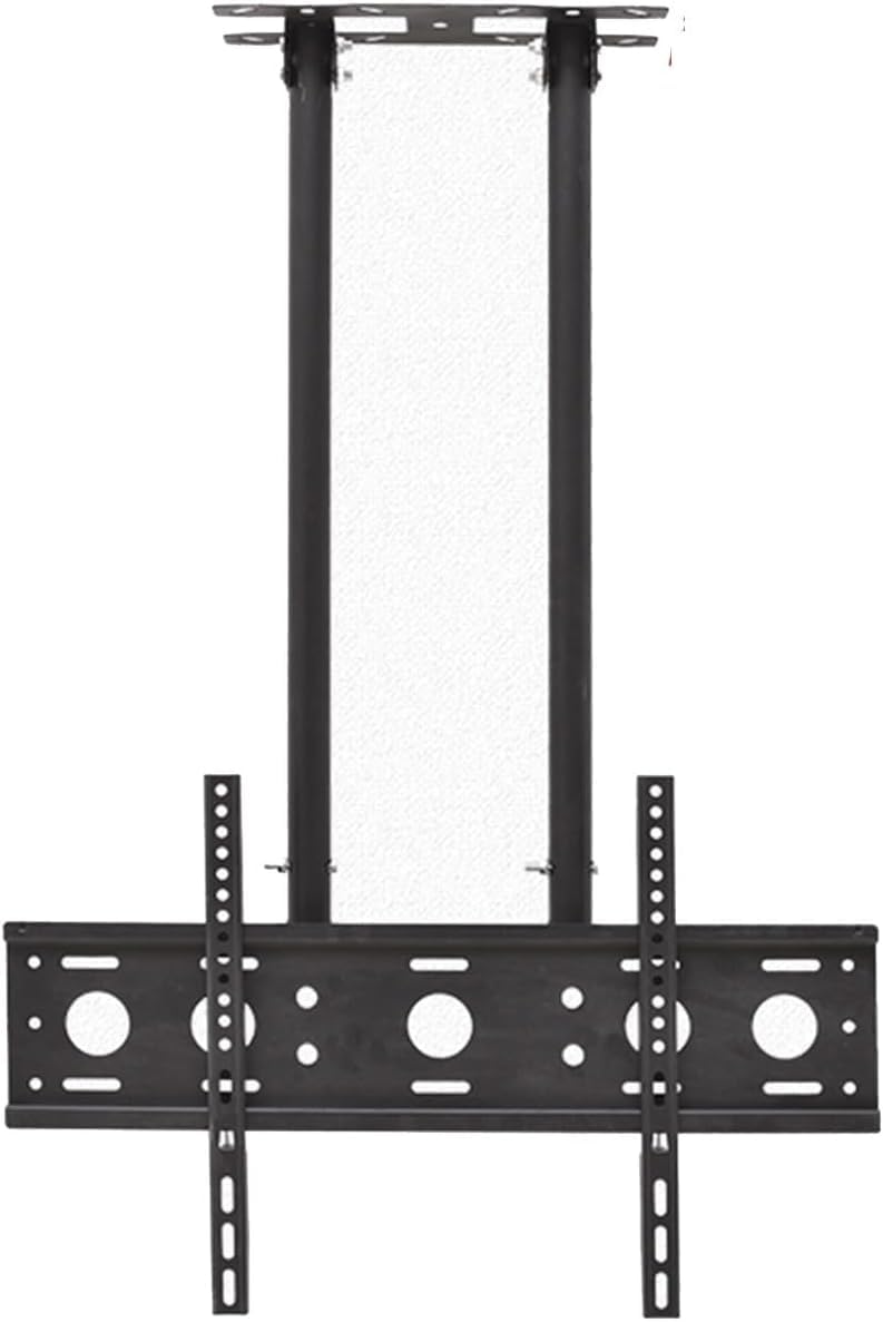 Soportes de TV Ajustables, Soportes de Techo, Soportes de Dos Postes para una Sola Pantalla, Soportes inclinables para televisores de 40 a 80 Pulgadas, Soportes de Techo
