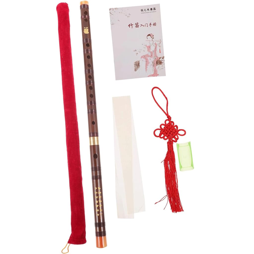 Flauta de bambú para adultos, instrumento tradicional Dizi, flauta para niños, flauta china Dizi, 1 ud.