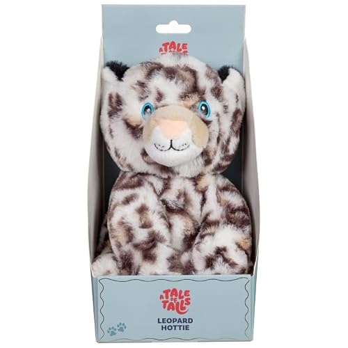 Image of New Cute Leopard Micro Hottie – Soft Plush & Cuddly Animal Heat Pack, Radiates Gentle Warmth to Keep You Cosy Day and Night, Perfect Winter Warmer & Stocking Filler Gift for Loved Ones – A71