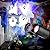 Moukeren Halloween Projector Lights Outdoor 2-in-1 Rotating Patterns Projector Ocean Wave and Pattern Halloween LED Projection with Remote Control for House Yard Garden Landscape Lights(Ghost)