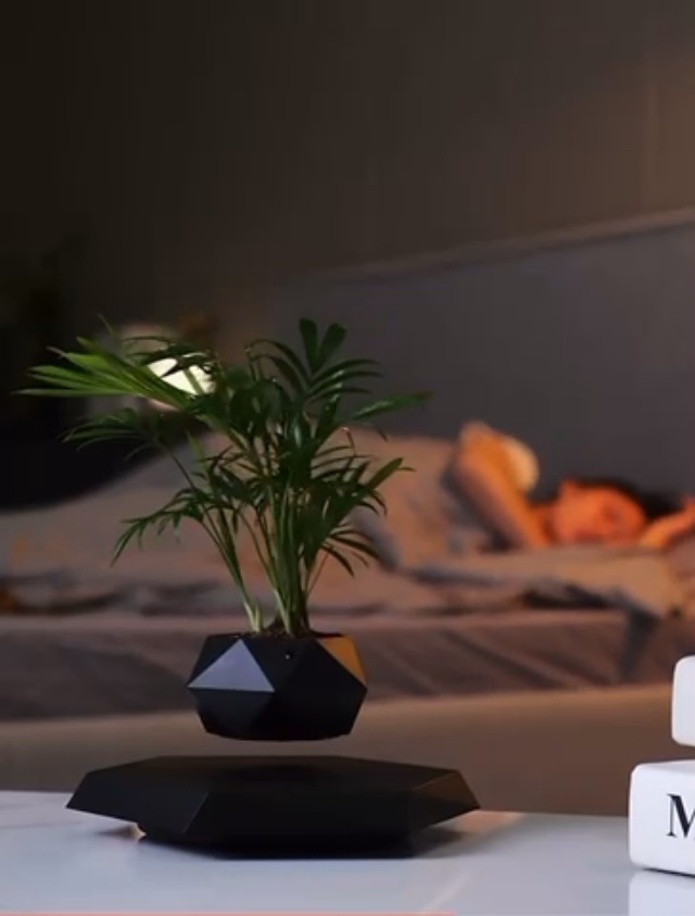 Amazon.com: GUIYING Magnetic Levitating Flower Pot Air