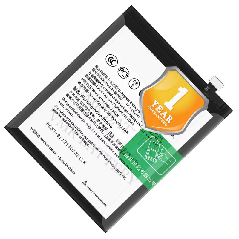 Image of Original BLP633 Battery Compatible for OnePlus 3T (A3003, A3010) - (3400mAh) - 1 Year Warranty K7
