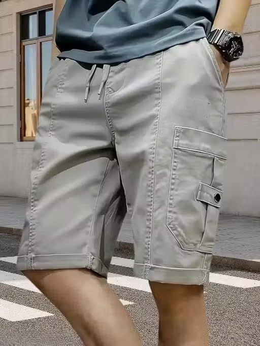 Image of Brulry Men's Shorts || Cotton Casual Shorts for Man || Shorts Pant for Men