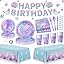 Mermaid 195pcs Purple