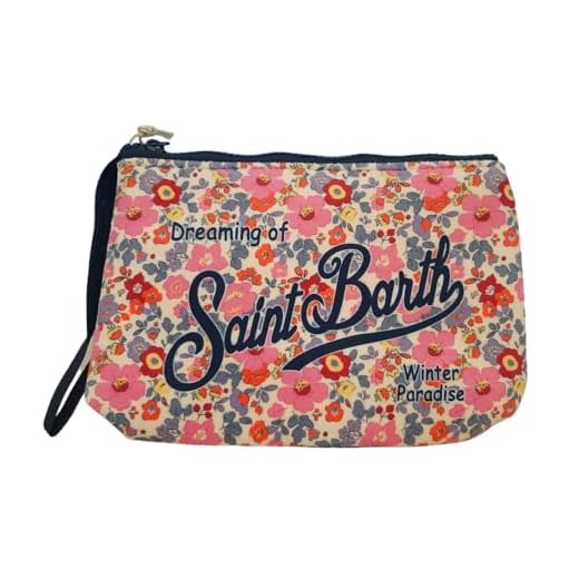 Saint Barth MC2 MC2 POCHETTE ALINE STAMPA FIORI MULTICOLOR - UNI
