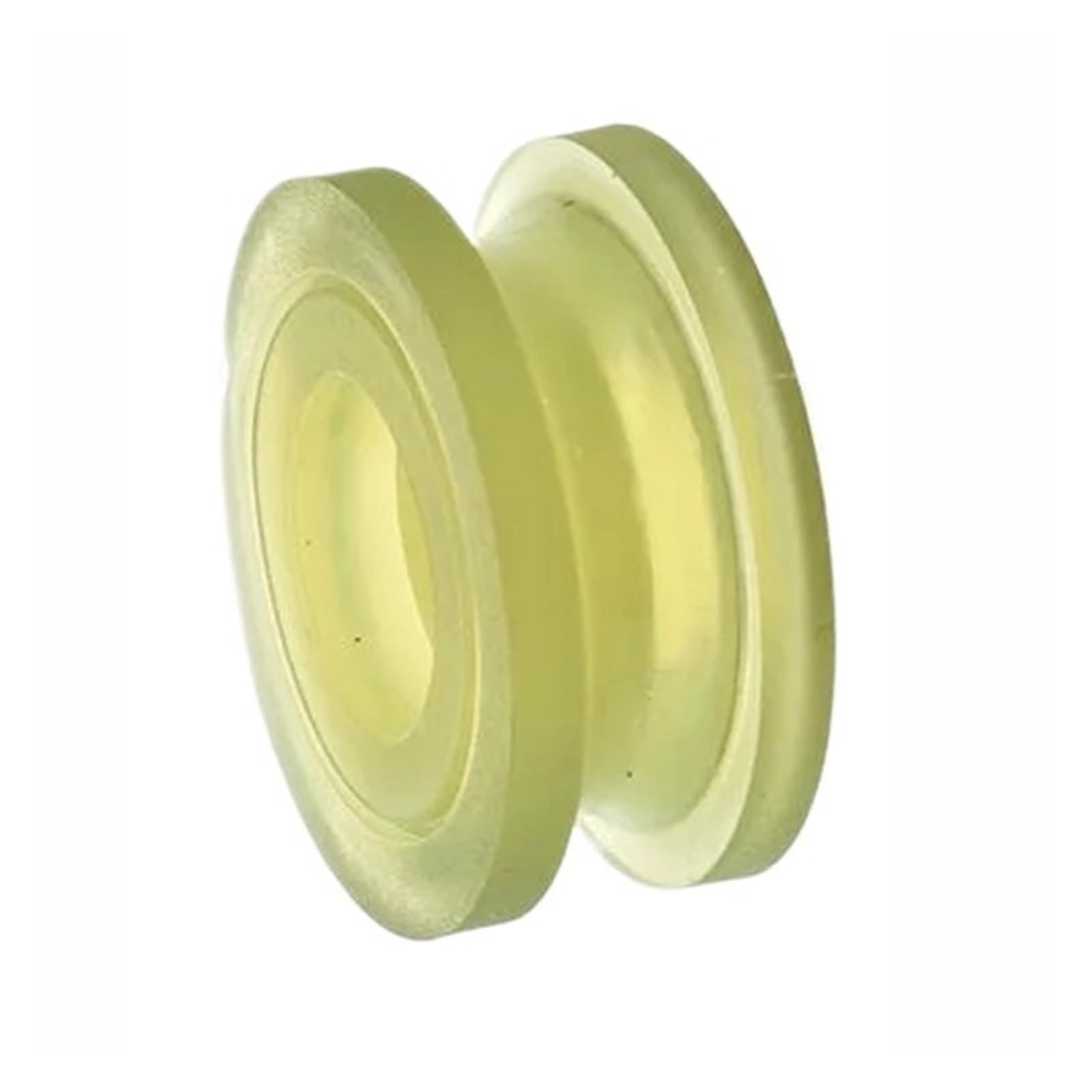 5/20 Sztuk 8 * 40 * 18mm Koło Pasowe Powlekane Typu U Podwójne Łożysko 698zz Miękka Guma R5 Prowadzące 10mm | 20pcs