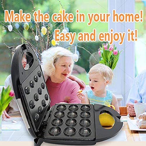 Nussbäcker Waffeleisen , Nussmacker Backautomat für 12 knusprige Teigschalen, 750W Edelstahl Bratpfanne Kühler zum… – Bild 3