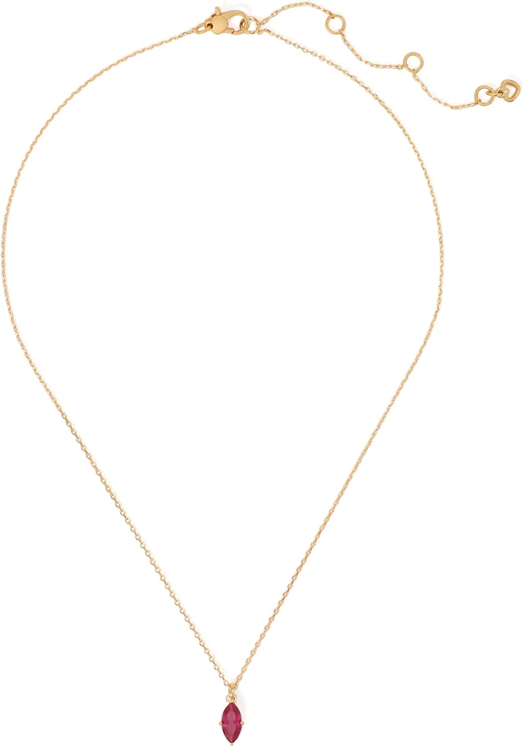 kate spade new york Signature Solitaire Pendant