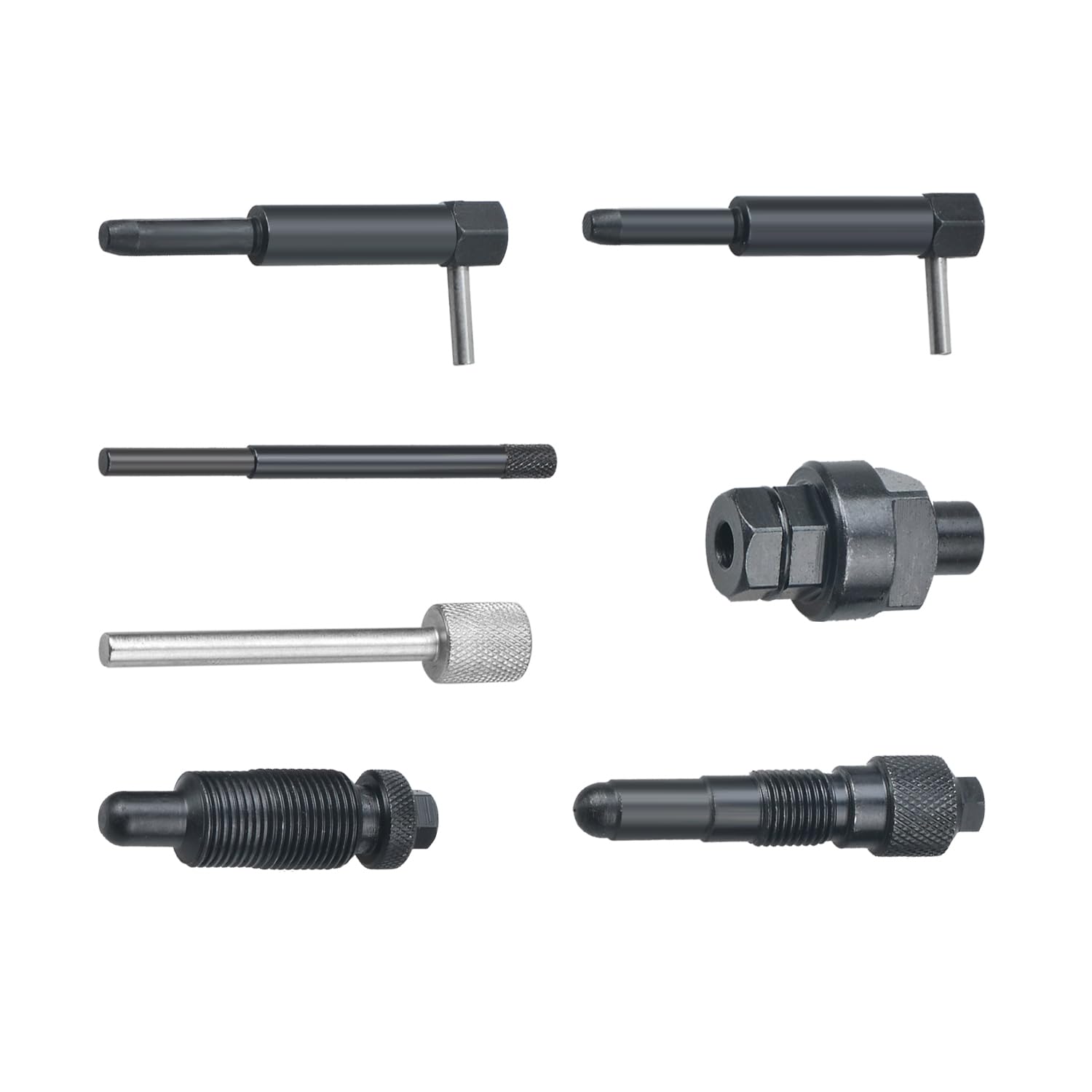 Motor-Einstellwerkzeug-Satz, Zahnriemen Steuerkette Werkzeug, Nockenwellen-Arretierwerkzeug, kompatibel mit VW Audi A6L 2.7, Q7 3.0 TDi, 4.0 4.2 Tdi V8