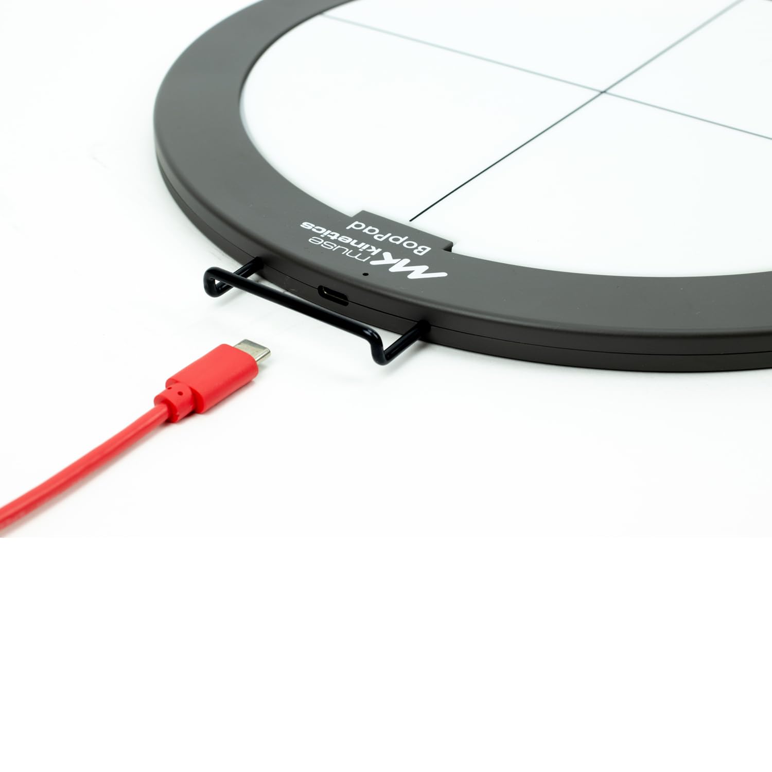 Muse Kinetics Bop Pad 4-Zonen USB MIDI-Drumpad 10 Zoll + keepdrum Drumsticks 1 Paar