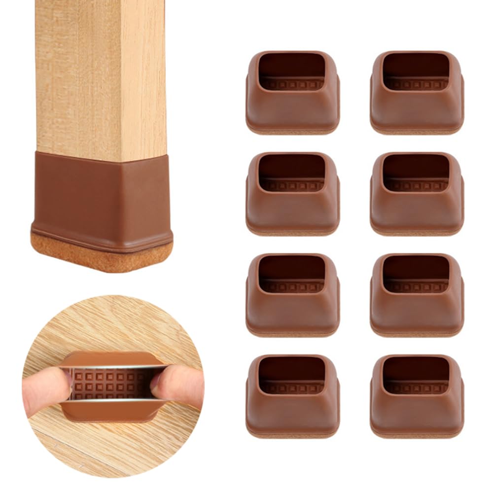 Amazon.co.jp: 椅子脚カバー 椅子足カバー 長方形 キズ防止 騒音