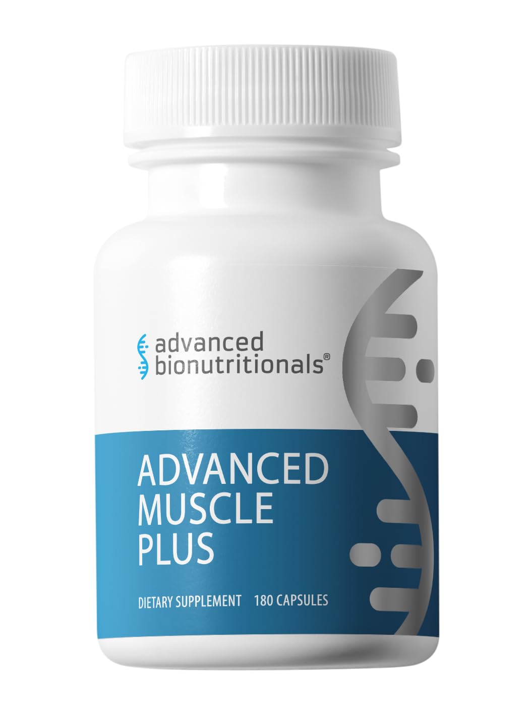 Advanced Muscle Plus de Advanced Bionutritionals: suplemento muscular con péptido DL185™ (dileucina) y MyHMB®: cápsulas de recuperación, aminoácidos y HMB para hombres y mujeres (30 porciones)