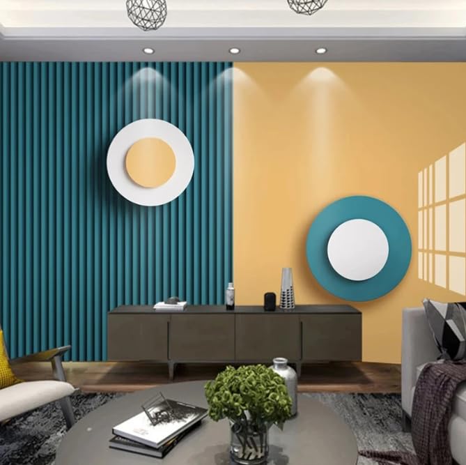 Papier peint panoramique moderne 3D de qualité premium design scandinave