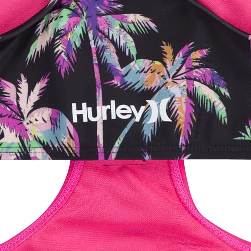 Image of Hurley Girls' 1-piece Cut Out Swim Suit