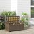 Outsunny 27 Gallon Patio Wicker Storage Bench, Outdoor PE Rattan Patio Furniture, 2-in-1 Large Capacity Rectangle Garden Storage Box with Handles and Cushion, Dark Blue