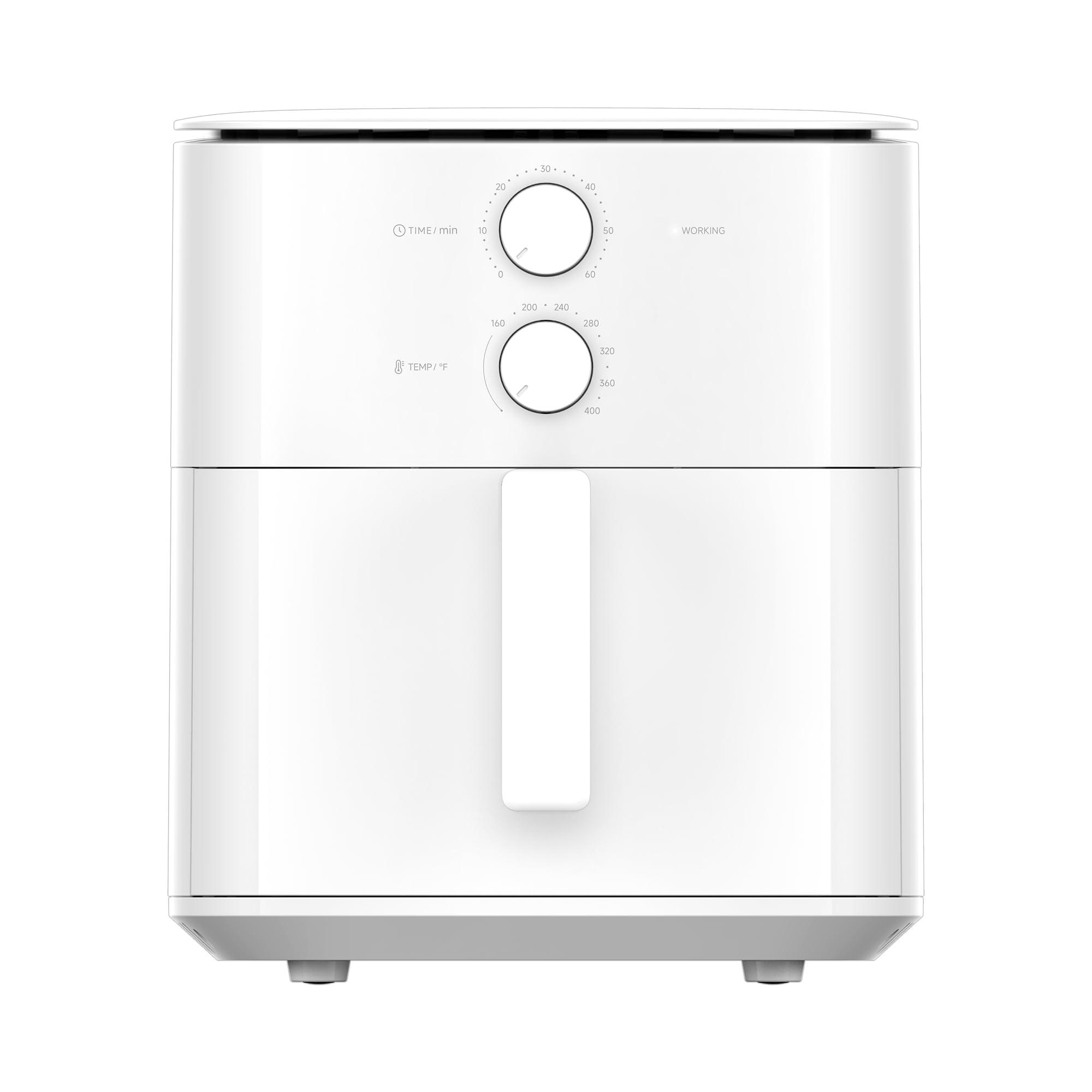 Xiaomi Air Fryer Essential 6L, 360° Hot Air Circulation, OLED Touchscreen, 40–200°C Adjustable Temperature, 100+ Smart Recipes, Dishwasher Safe Parts, White