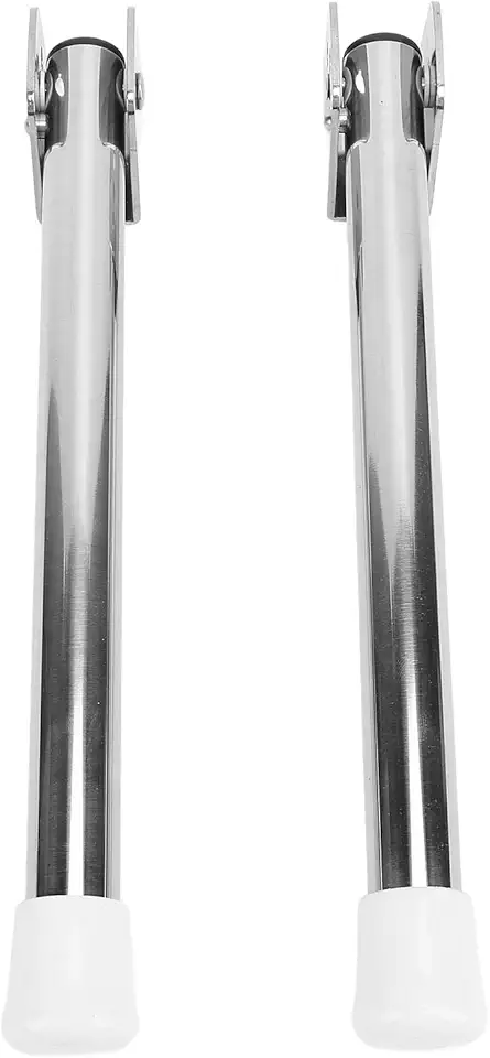 GLOGLOW Banco de Barco Dobrável, Aço Inoxidável Com Design Giratório, Suporte de Assento de 13 Polegadas para Barcos e Iates