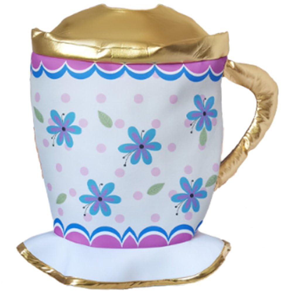 Ppmter Men's Teacup Tea Cup Costume Halloween Costume For Wo Dress Up Cosplay Party Costumes For Halloween Cosplay