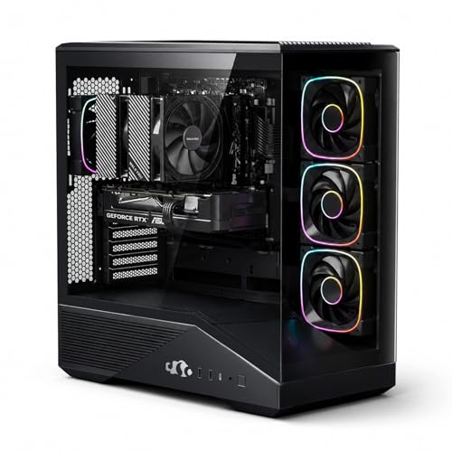 Image of NIMO Gaming-Desktop, GeForce RTX-5060 8GB Intel i5-14400F(Up to 3.6GHz beat i7-11700) 64GB DDR5, 2TB SSD, 650W Power Supply ARGB Fan x4, Prebuilt PC Business & AI Creation Digital Nomads Streaming