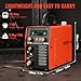 Plasma Cutter, 35Amps HEROCUT Plasma Cutter Machine CUT35i, Screen Display 110V High-Frequency IGBT Inverter Technology Post Flow and 2T/4T, Max Cutting Thickness 10mm for Beginners DIY