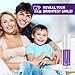 Purple Toothpaste for Teeth Whitening |Purples Teeth Whitening Kit |Stain Removal & Enamel Safe | Fresh Breath Formula with Unique Purple |for Coffee/Smokers/Tea
