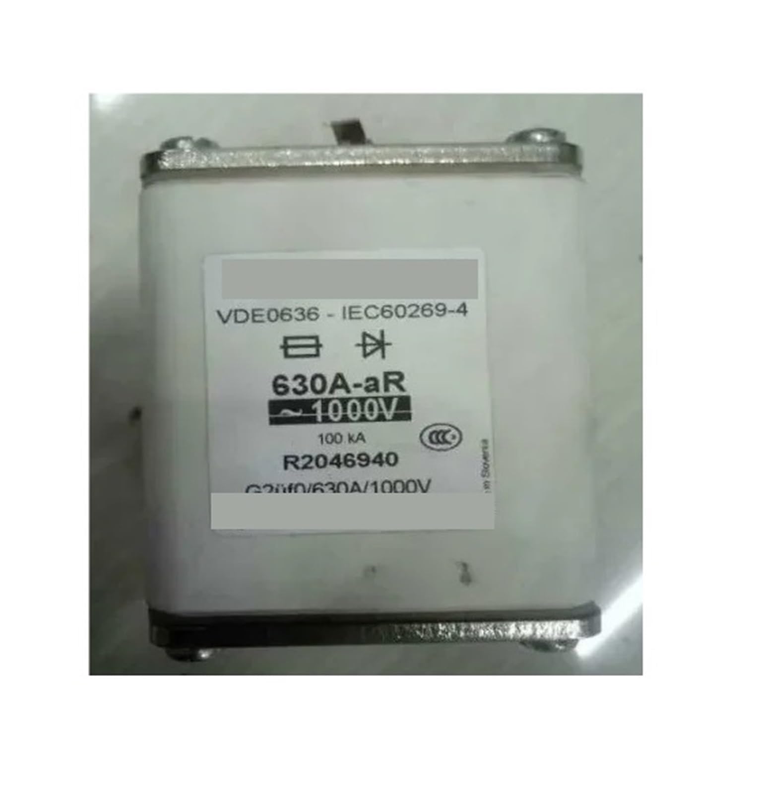 Fusible R1185241 200A 690V cylindrique pour protection de puissance industrielle