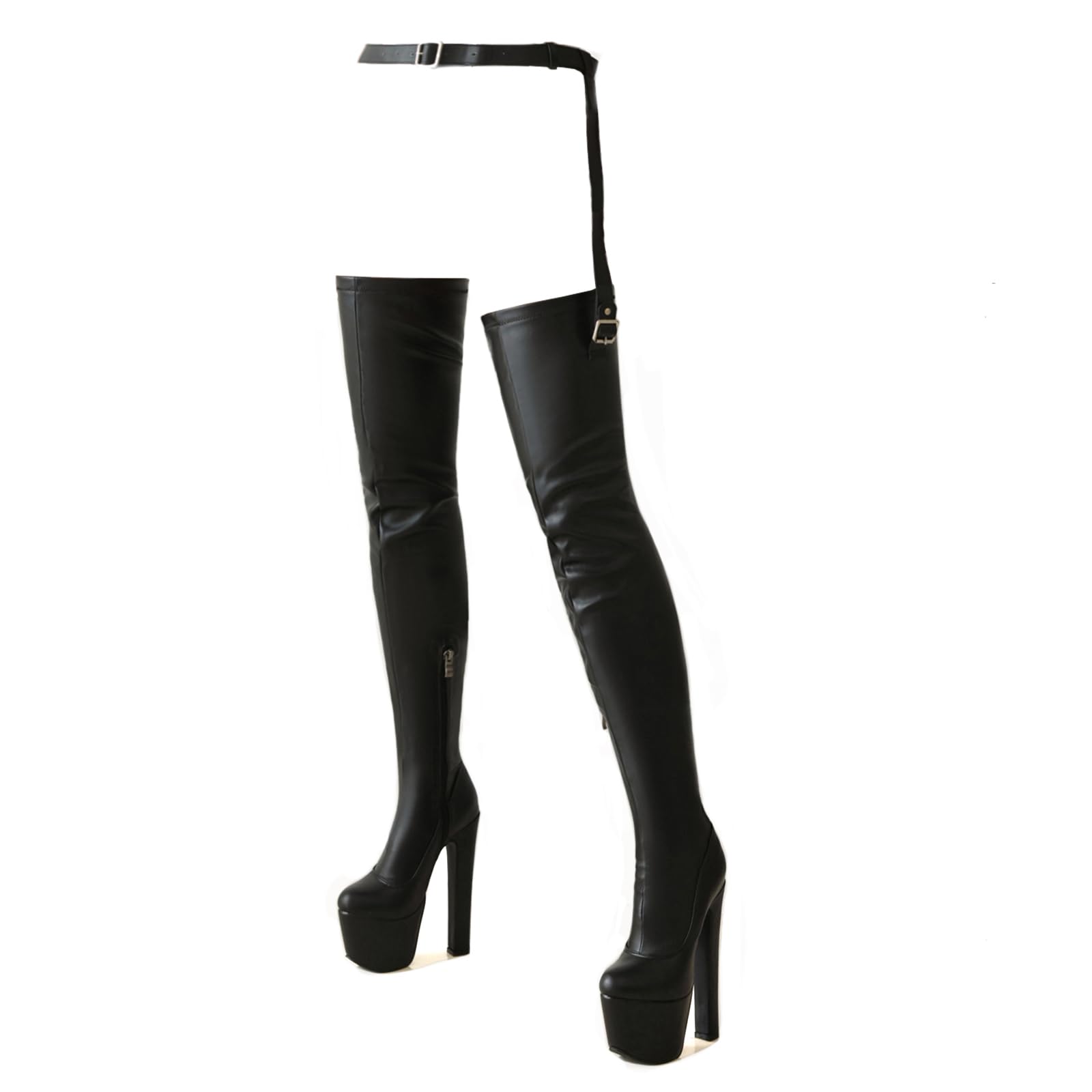 17cm Ultra-High Heel 70 80cm High Shaft Height Pole Dance Shoes
