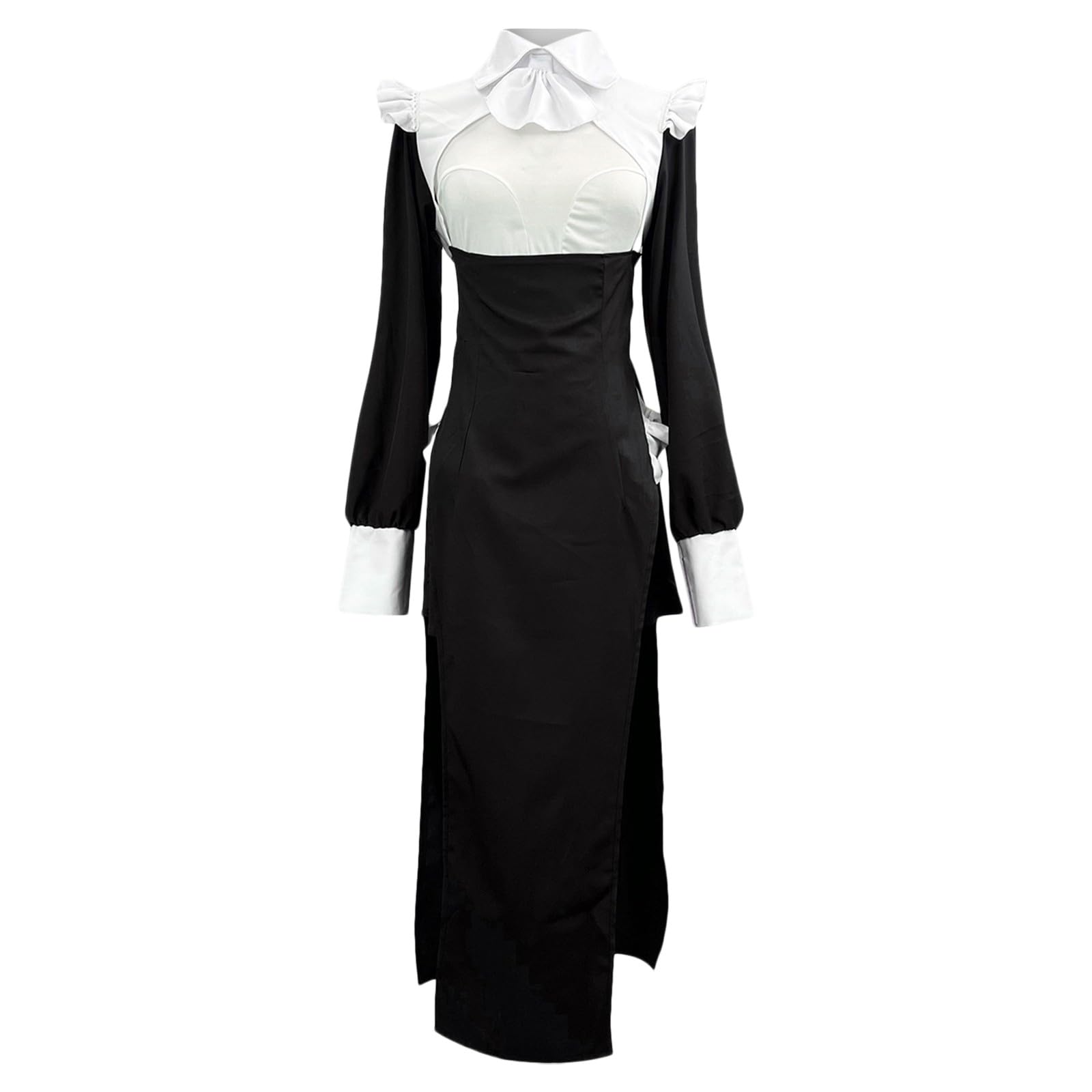 Traje Medieval Mujer: Disfraz Monja Ropa Medieval Disfraz Despedida Soltero Disfraz Halloween Traje De Cosplay Disfraces De Carnaval Disfraces Sexy Disfraces Medievales Tallas Grandes Disfraz Medieval