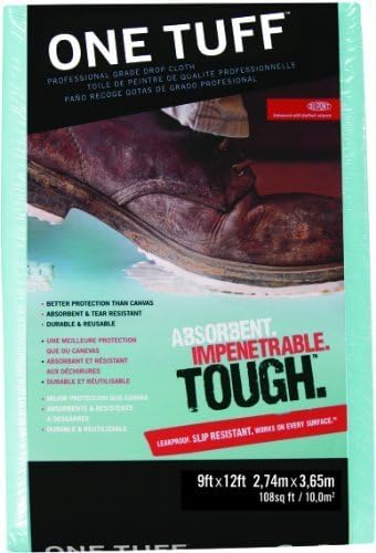 Trimaco One Tuff 9 ft. W x 12 ft. L Drop Cloth 1 pk