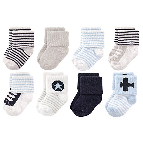 Luvable Friends Unisex Baby Newborn and Baby Terry Socks