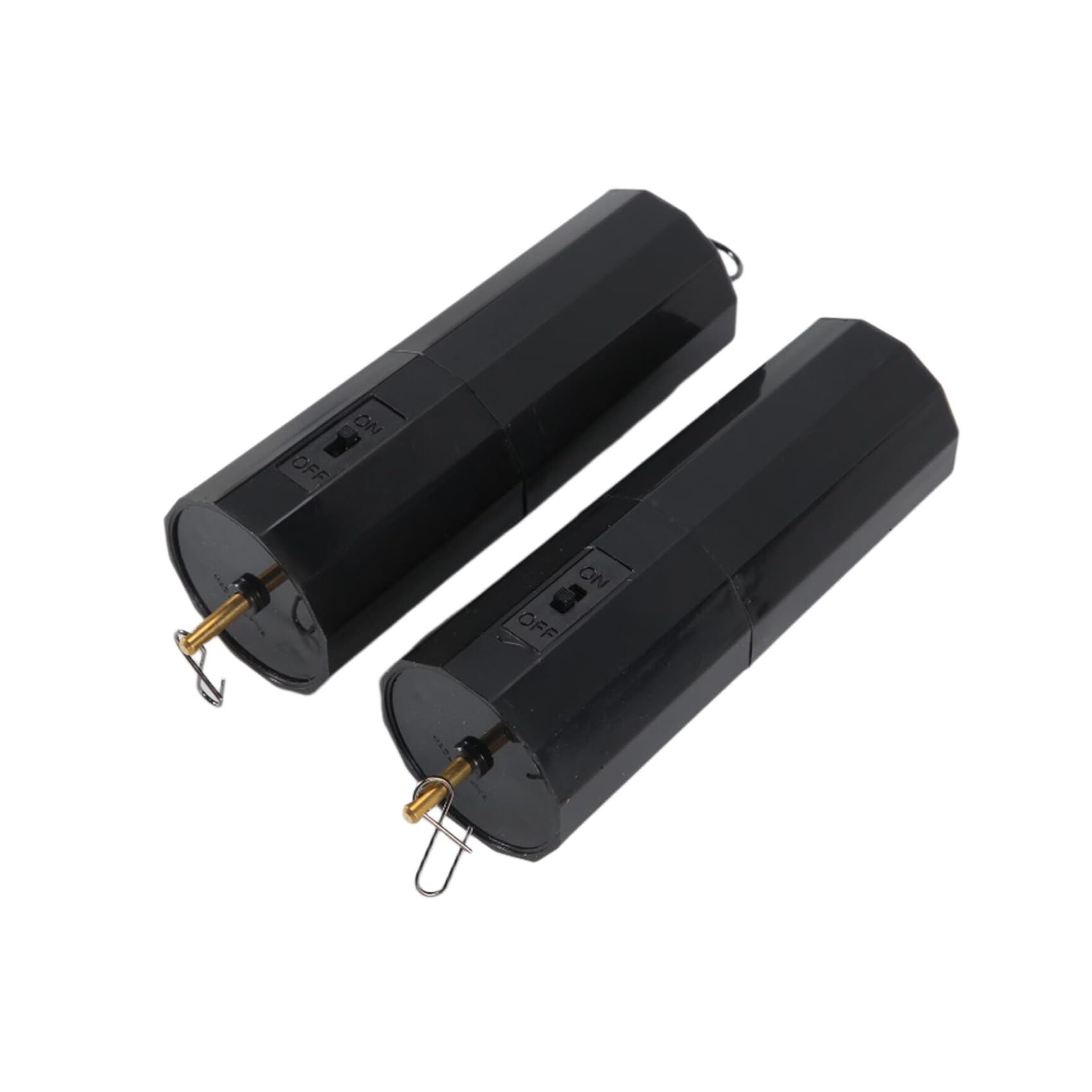 La Baieso Black 2Pcs Wind Spinner Motor Battery Operated Rotating Motor Multi-Purposes For Wind Spinner Yard Decor