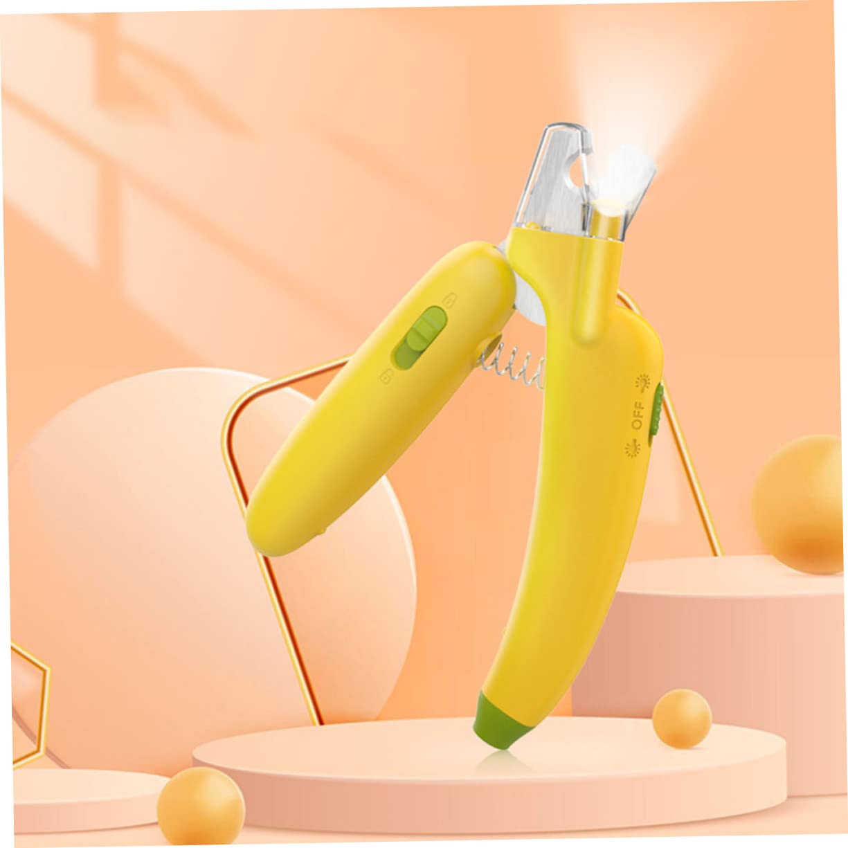 Hemoton Pet Nail Clipper for Cats Dogs Durable Nail Trimming Tool Arc Blades for Accurate Cutting Convenient Wear Resistant for All